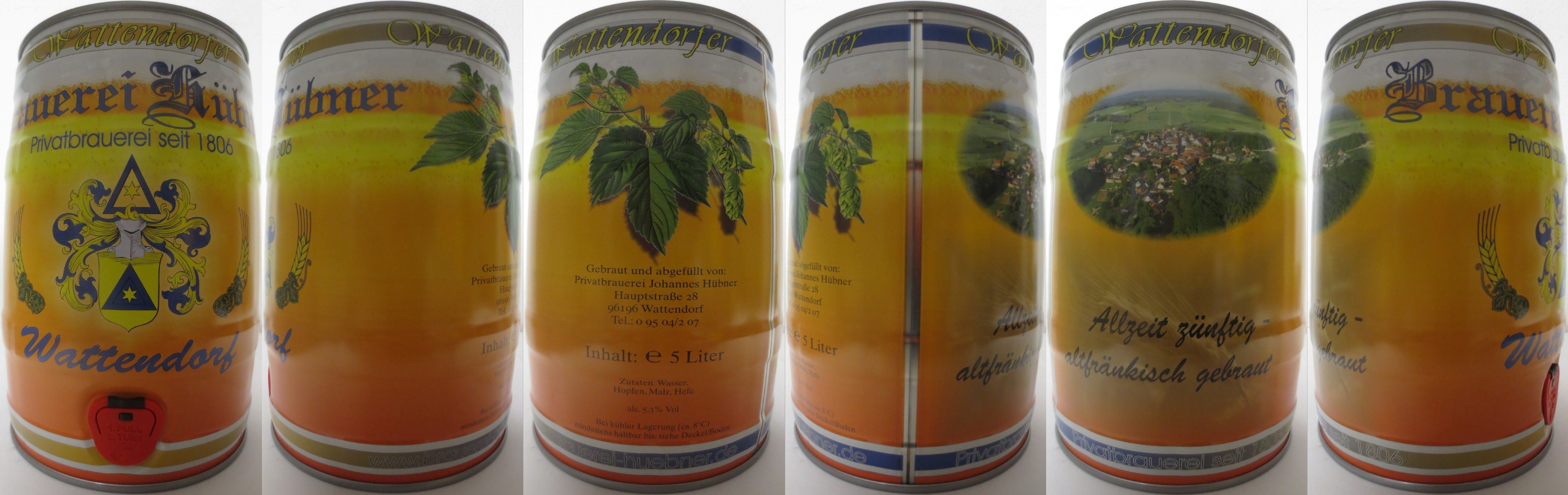 Brauerei Hübner Wattendorf (5L) Nr.4 