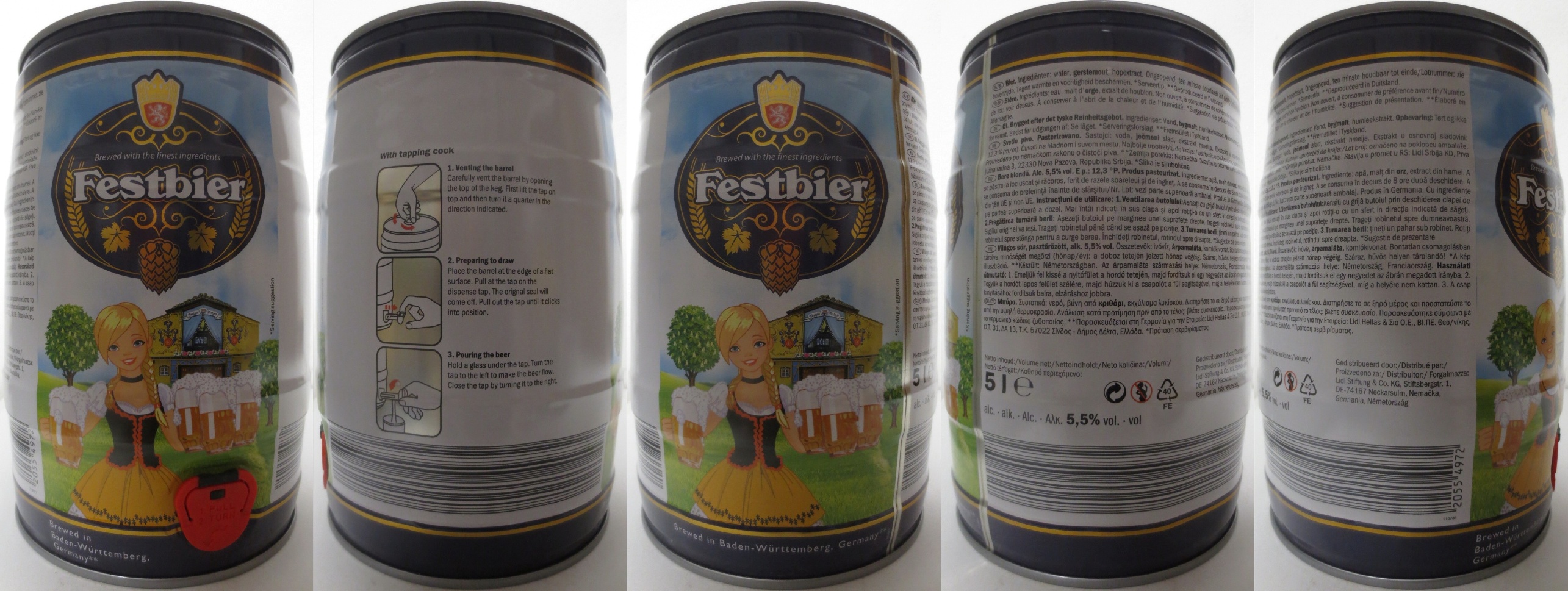 Festbier Brewed with the finest ingredients (5L) Nr.1