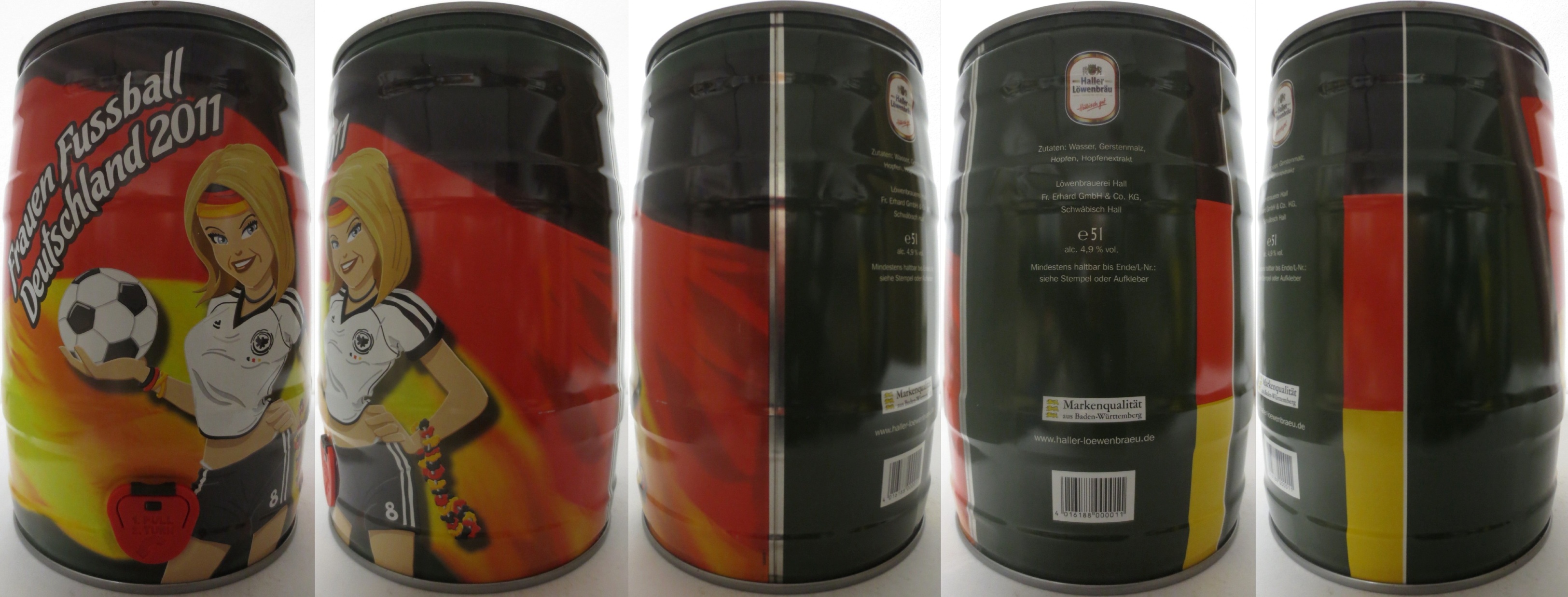 Frauen Fussball Deutschland 2011 (5L) Nr.1 