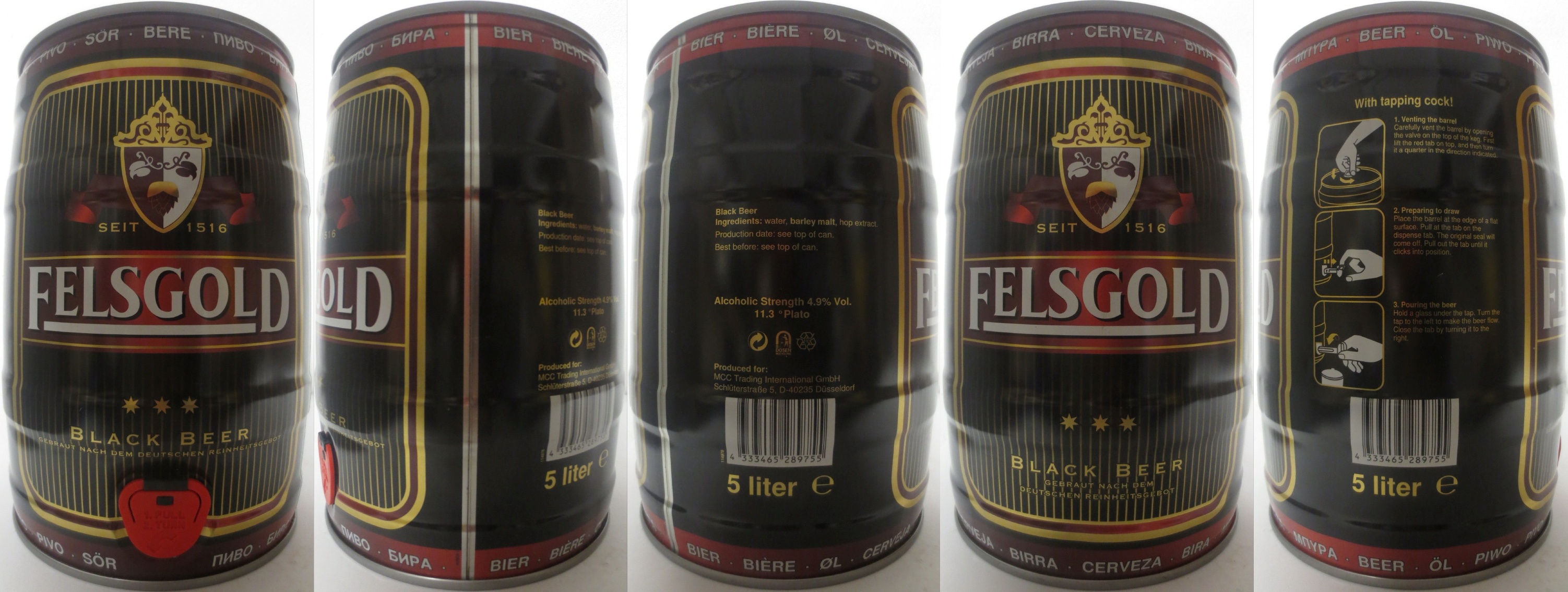 FELSGOLD BLACK BEER (5L) Nr.1 
