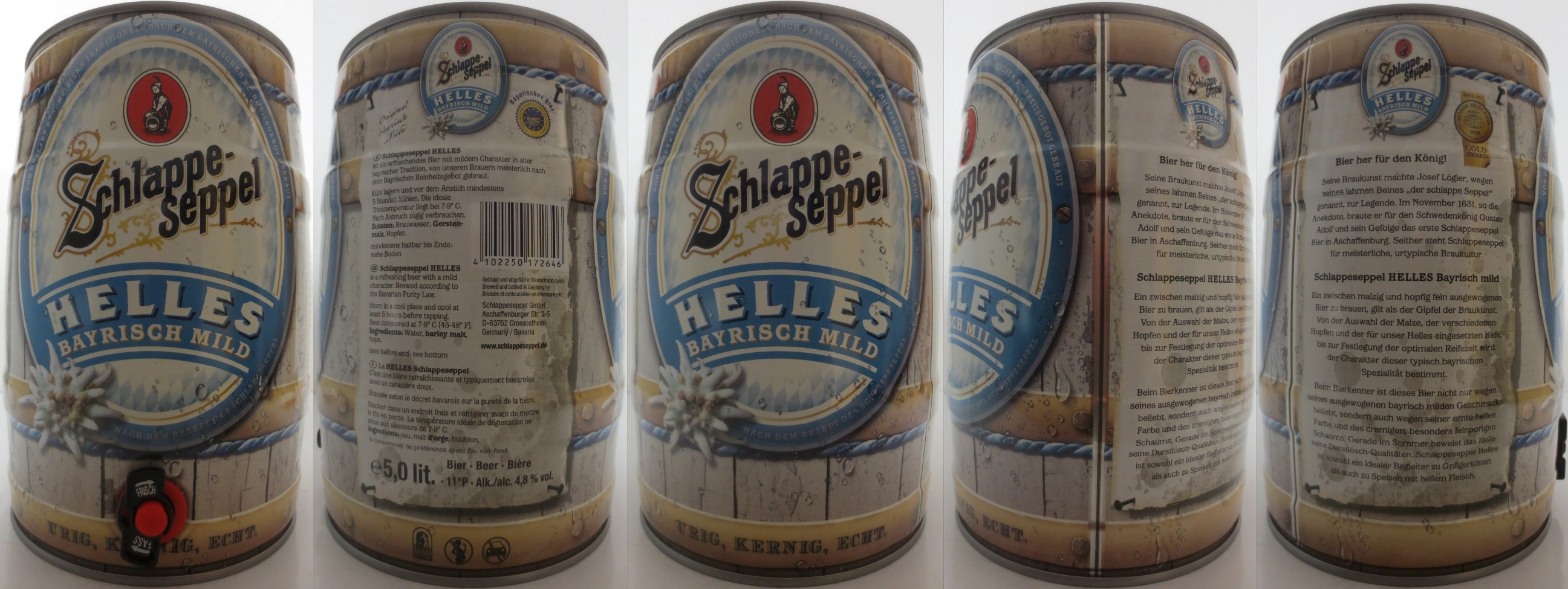 Schlappe-seppel HELLES BAYRISCH MILD (5L) Nr.2