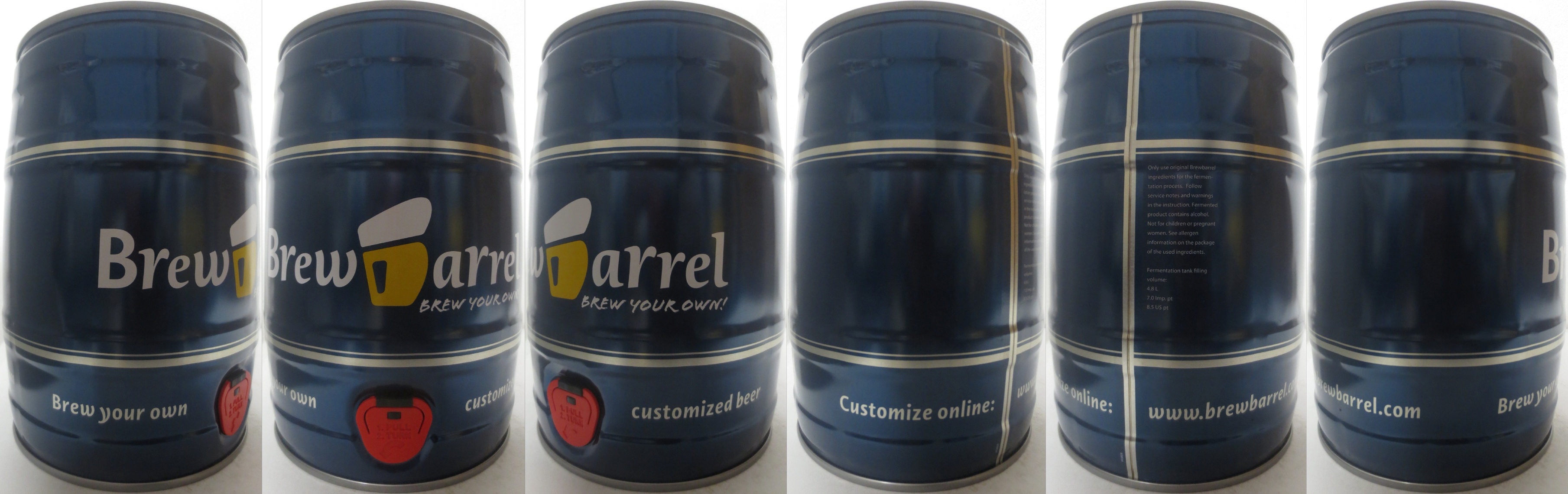 Brew Barrel BREW YOUR OWEN! Brew your owen customized beer (5L) Nr.1