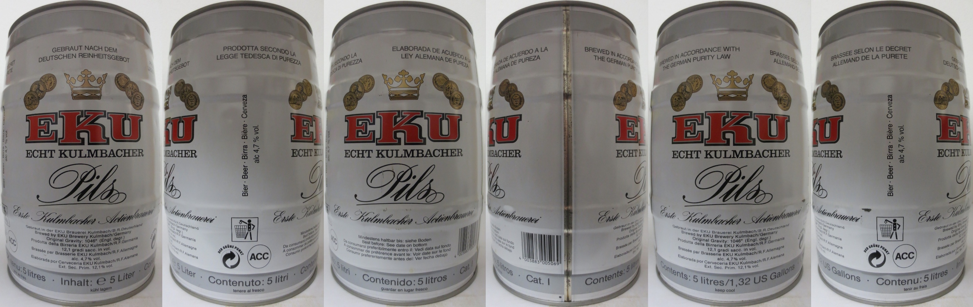 EKU ECHT KULMBACHER Pils (5L) Nr.4 