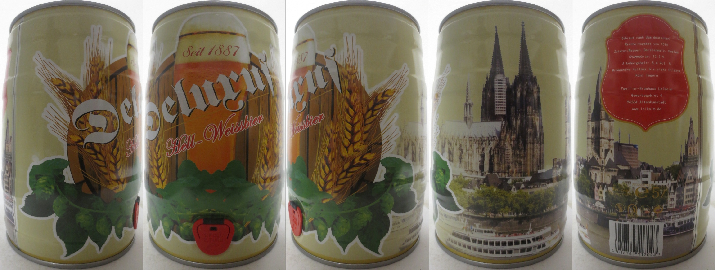 Deluruf Hell-Weissbier (5L) Nr.2