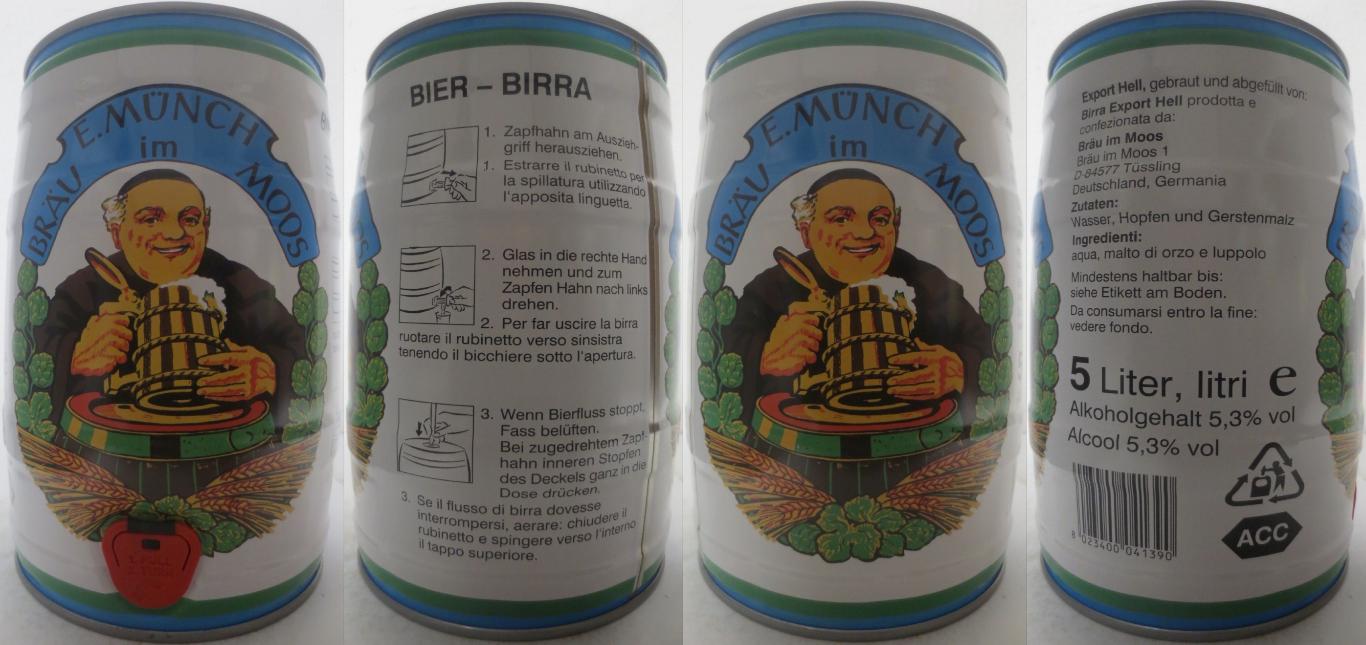 E.MÜNCH BRÄU im MOOS (5L) Nr.1