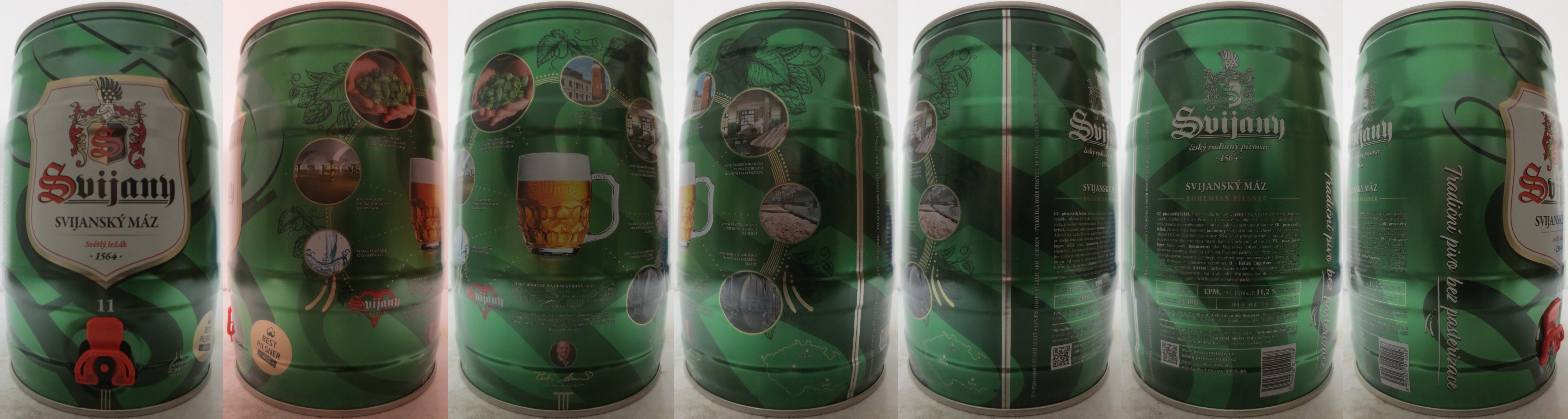 Svijany SVIJANSKÝ MÁZ Světlý ležák .1564. (5L) č.3