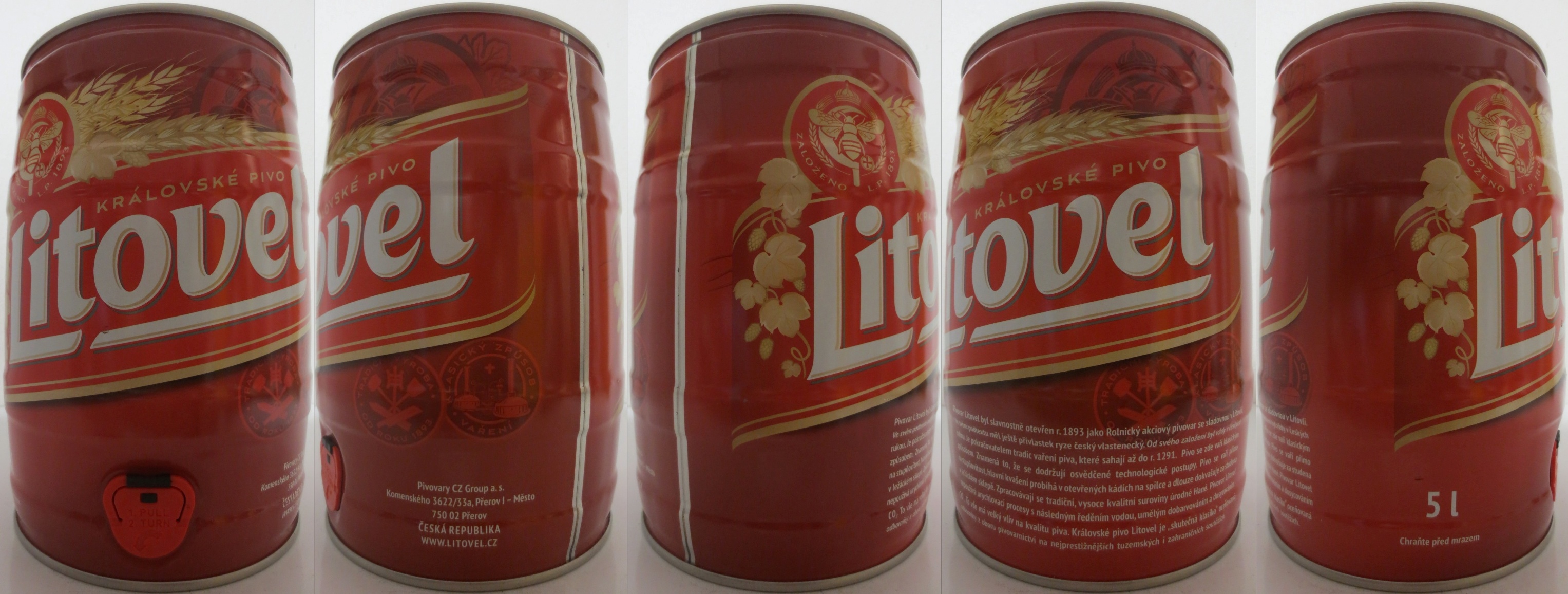 KRÁLOVSKÉ PIVO Litovel (5L) č.3