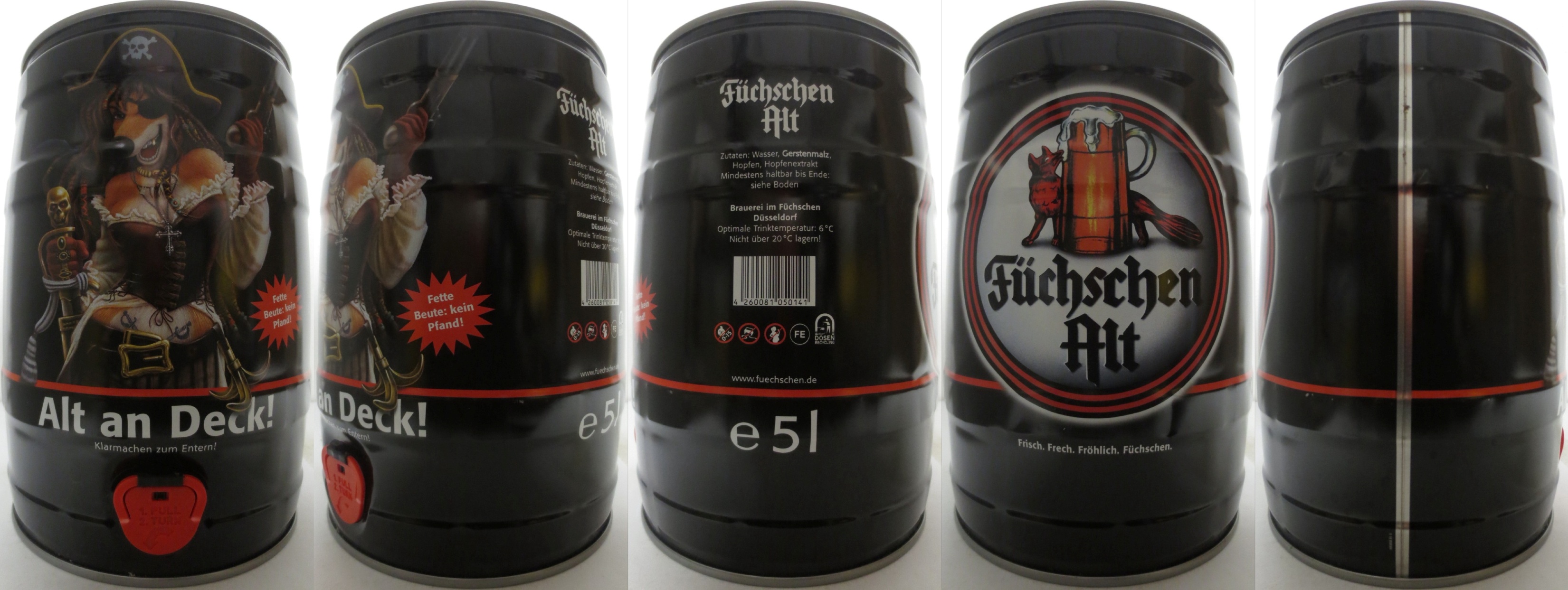 Füchschen Alt Alt an Deck! Klarmachen zum Entern! (5L) Nr.1