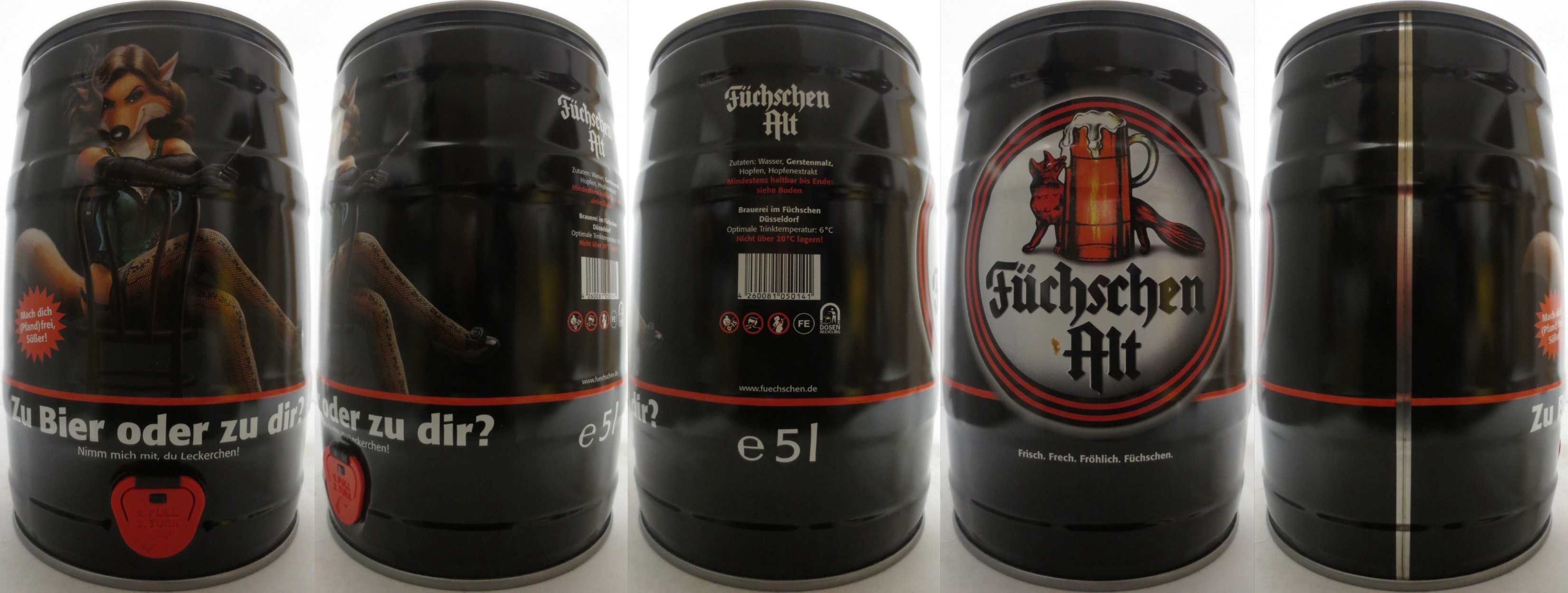 Füchschen Alt Zu Bier oder zu dir? Nimm mich mit, du Leckerchen (5L) Nr.1