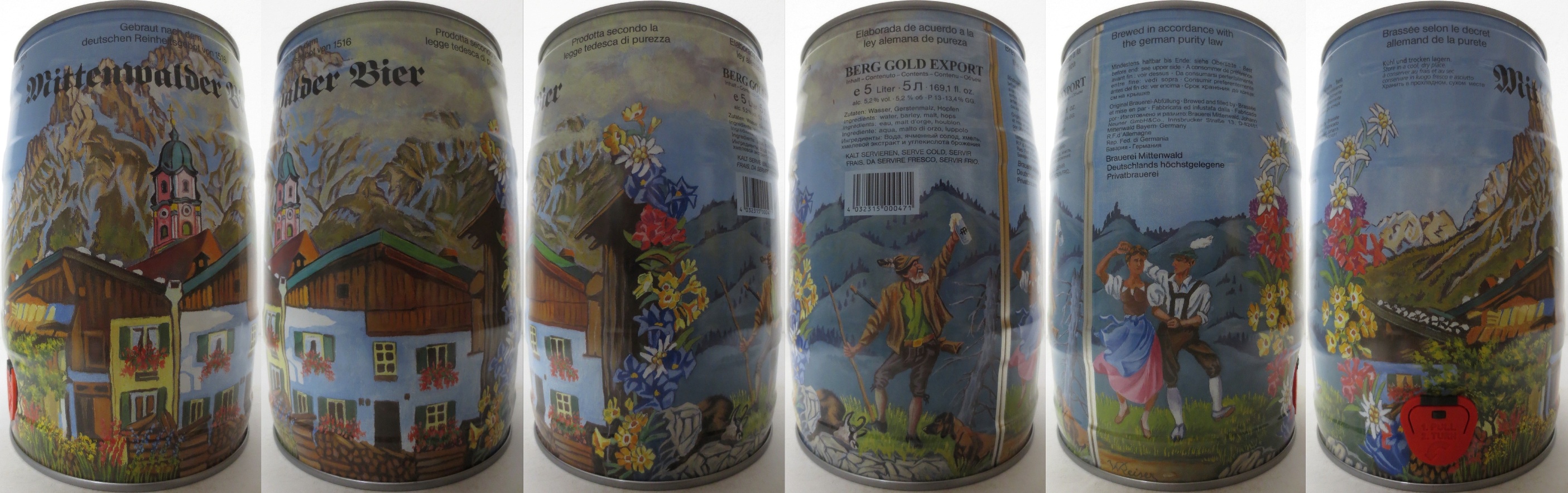 Mittenwalder Bier (5L) Nr.3 (summer) 
