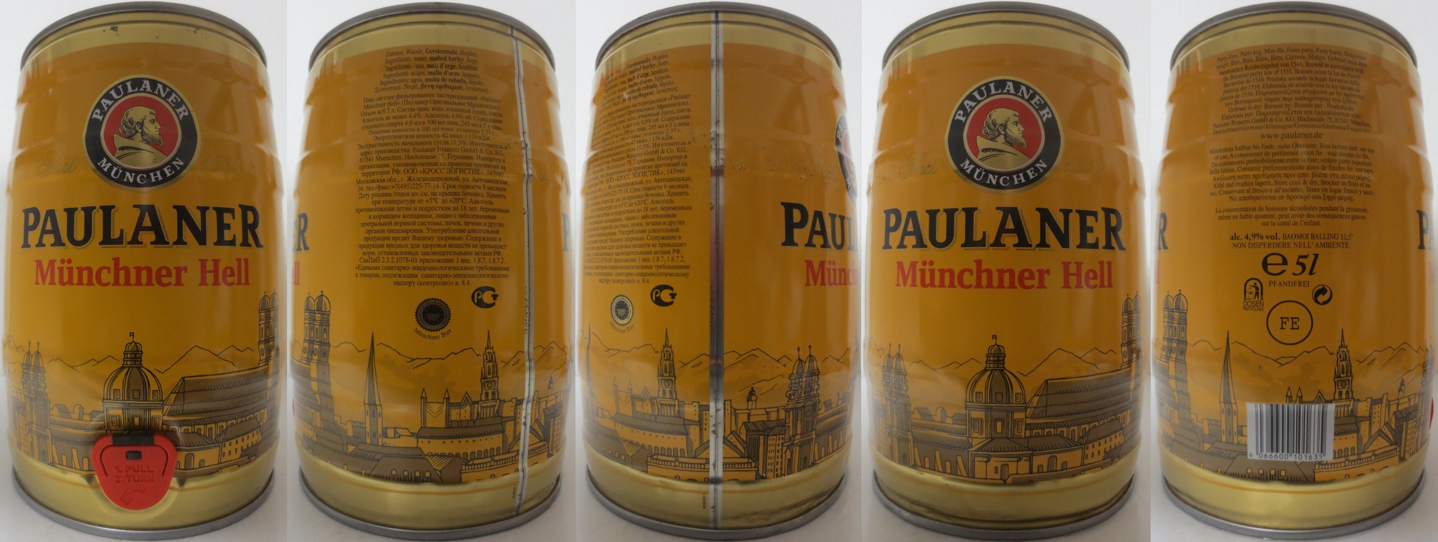 PAULANER Münchner Hell (5L) Nr.2 