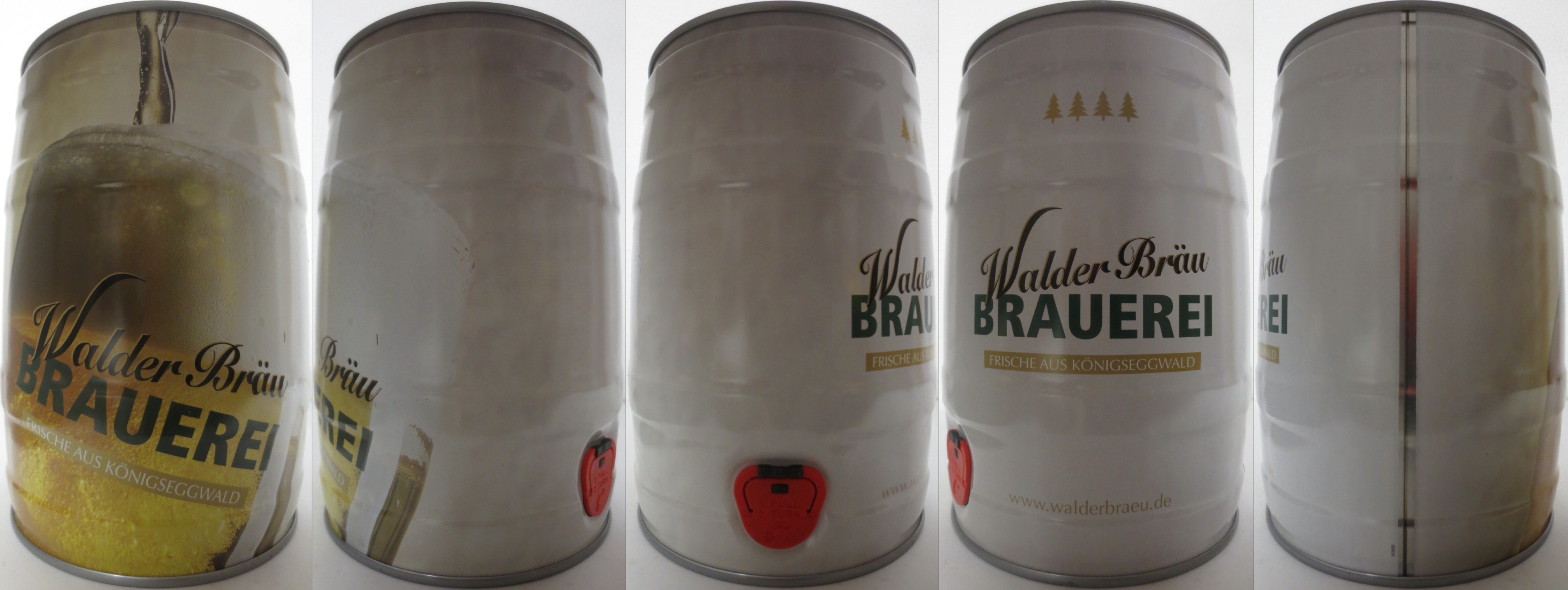 WalderBräu BRAUEREI FRISCHE AUS KÖNIGSEGGWALD (5L) Nr.1