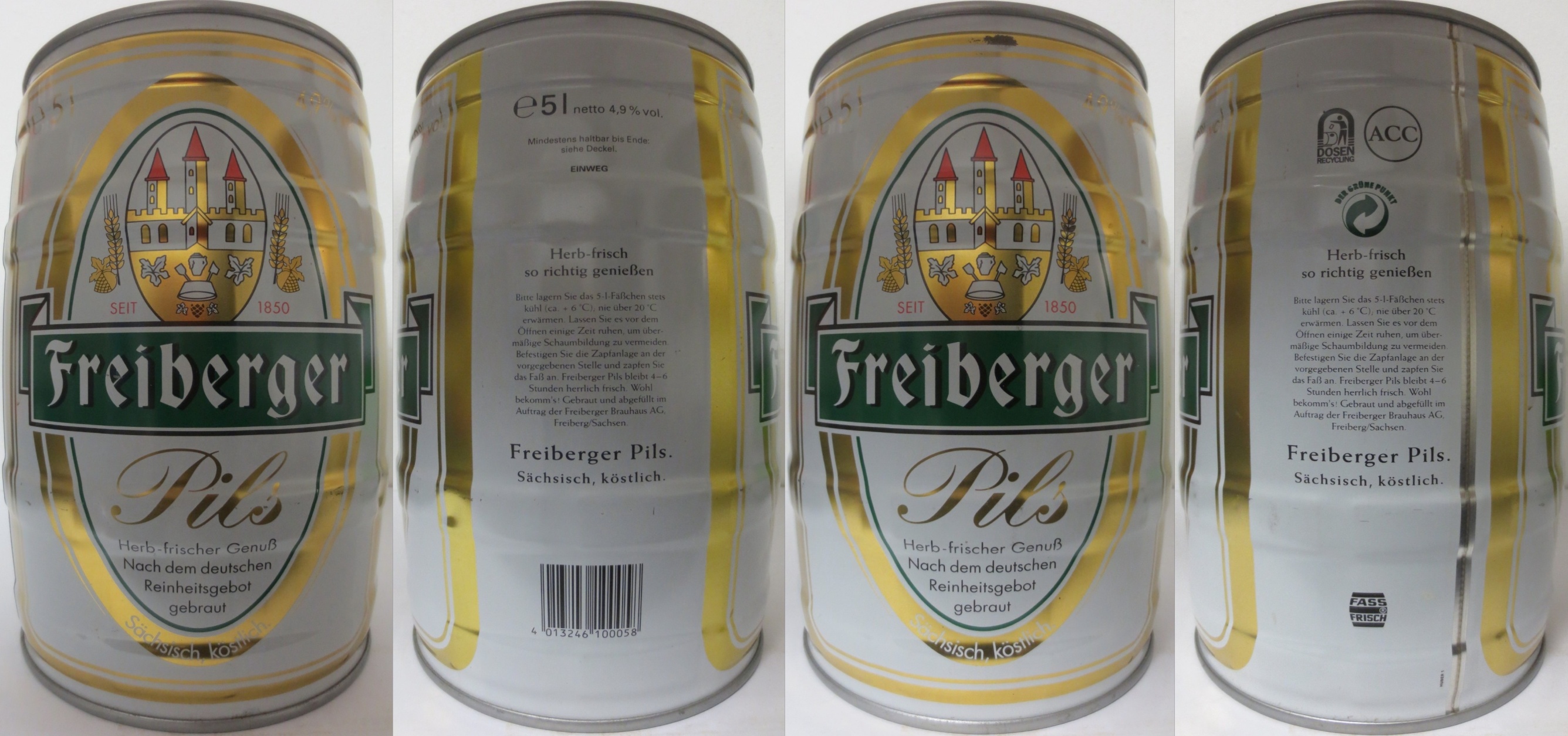 Freiberger Pils Sächsisch,köstlich (5L) Nr.1 