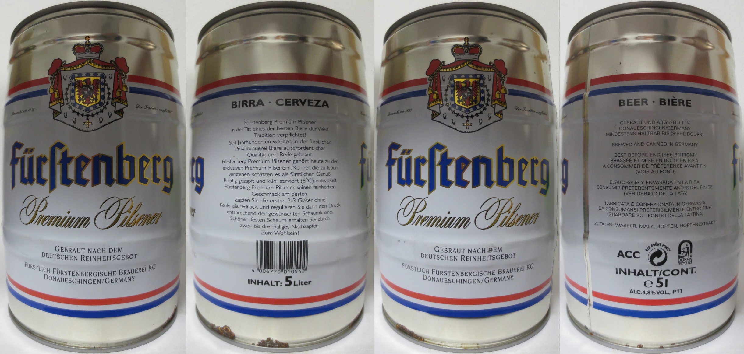Fürstenberg Premium Pilsener (5L) Nr.1 