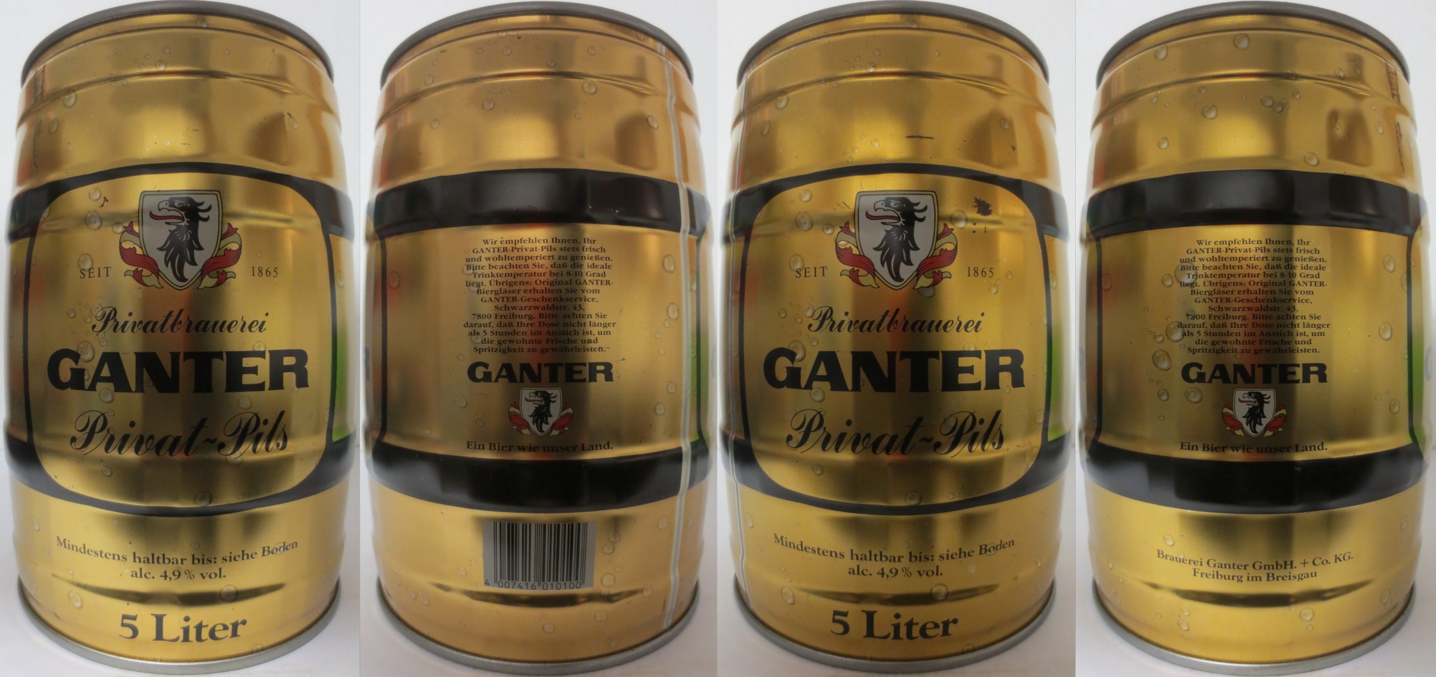 GANTER Freiburg PRIVAT-PILS (5L) Nr.1 