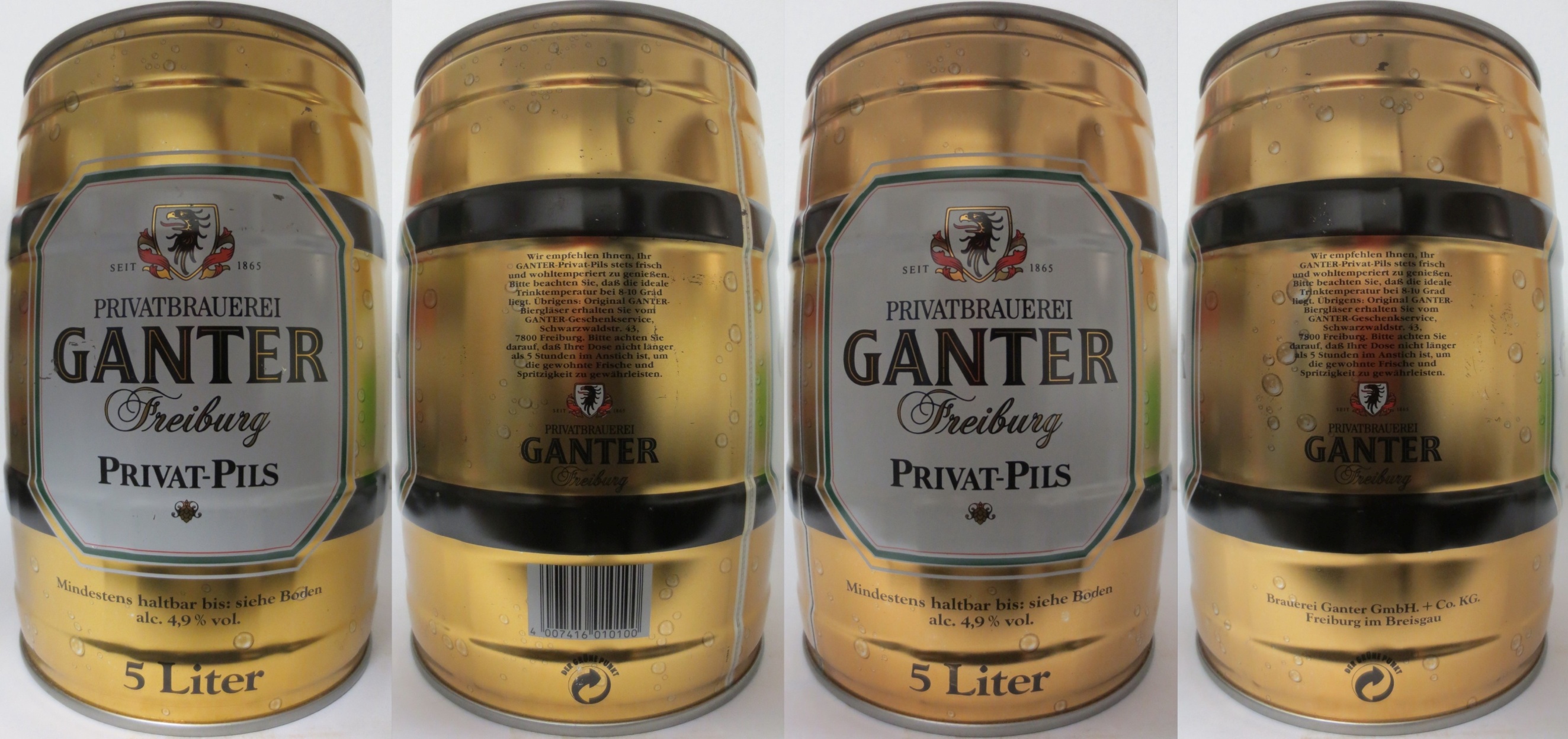 GANTER Freiburg PRIVAT-PILS (5L) Nr.3 