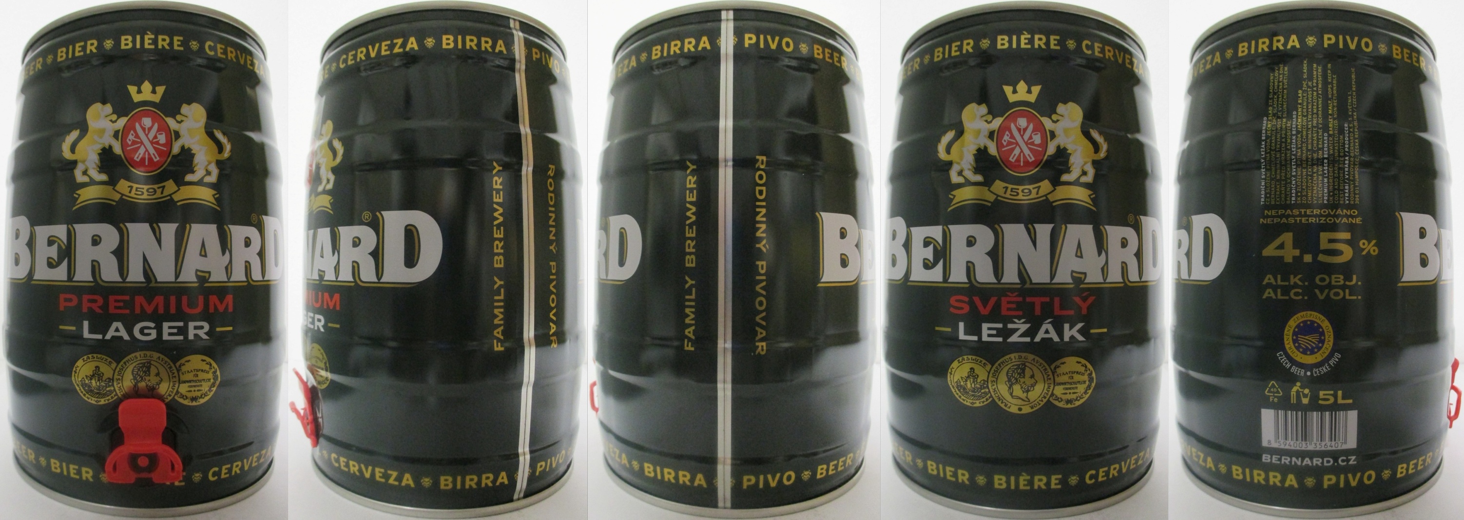 BERNARD PREMIUM - LAGER - (5L) č.3 