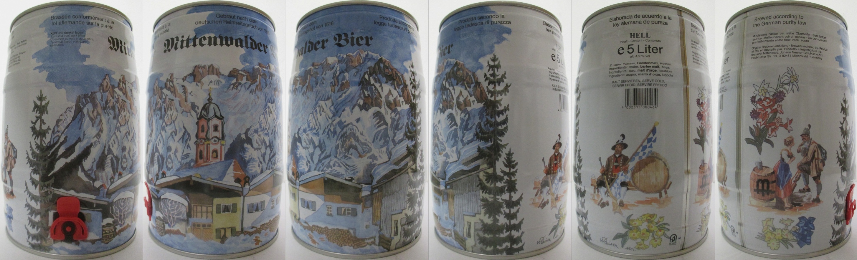 Mittenwalder Bier (5L) Nr.4 (winter) 