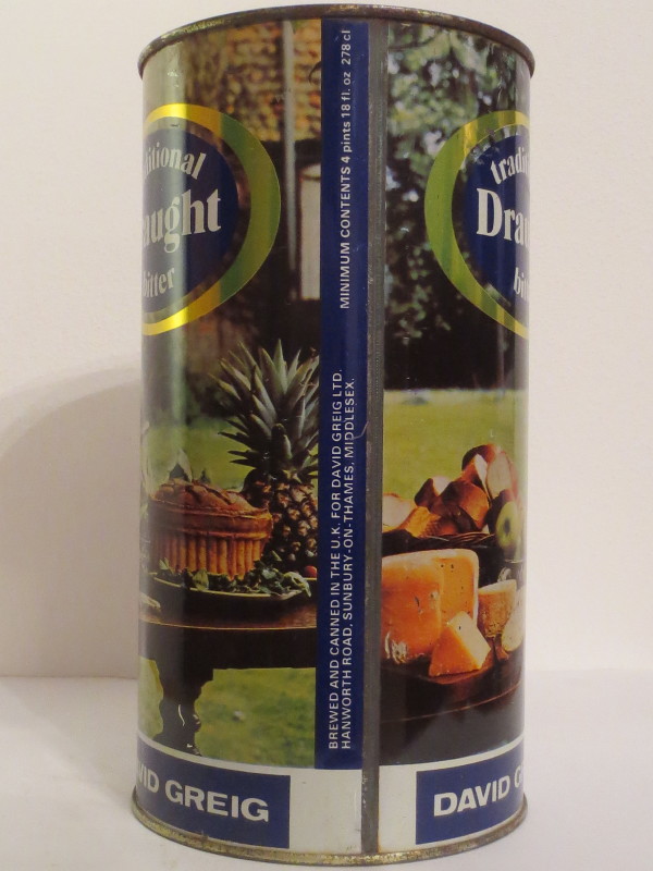 traditional Draught bitter DAVID GREIG (278cl)