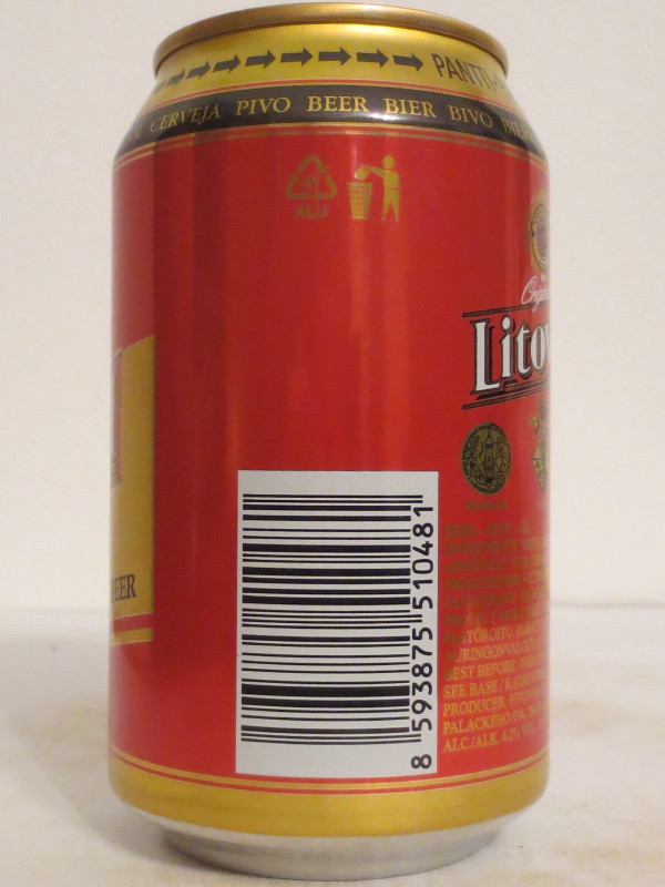 Original Litovel CLASSIC CZECH PALE DRAUGHT BEER (0,3L)