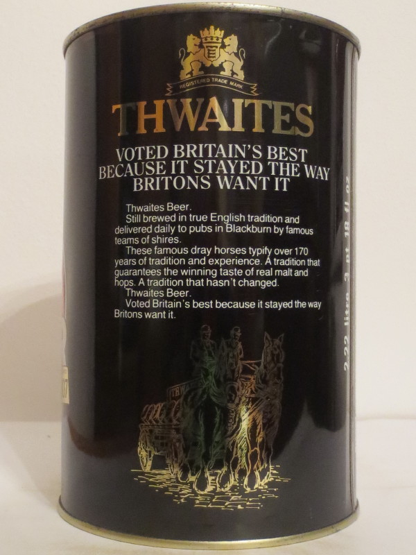 THWAITES BRITAIN´S BEST BITTER (222cl)