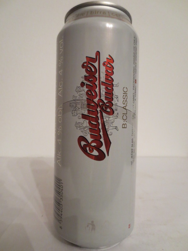 Budweiser Budvar B:CLASSIC světlé výčepní pivo (50cl) (B/O)