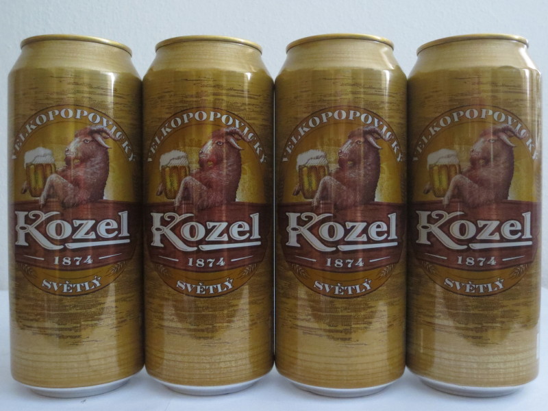 VELKOPOPOVICKÝ Kozel 1874 SVĚTLÝ kompletní série 2015 (50cl) (B/O) 