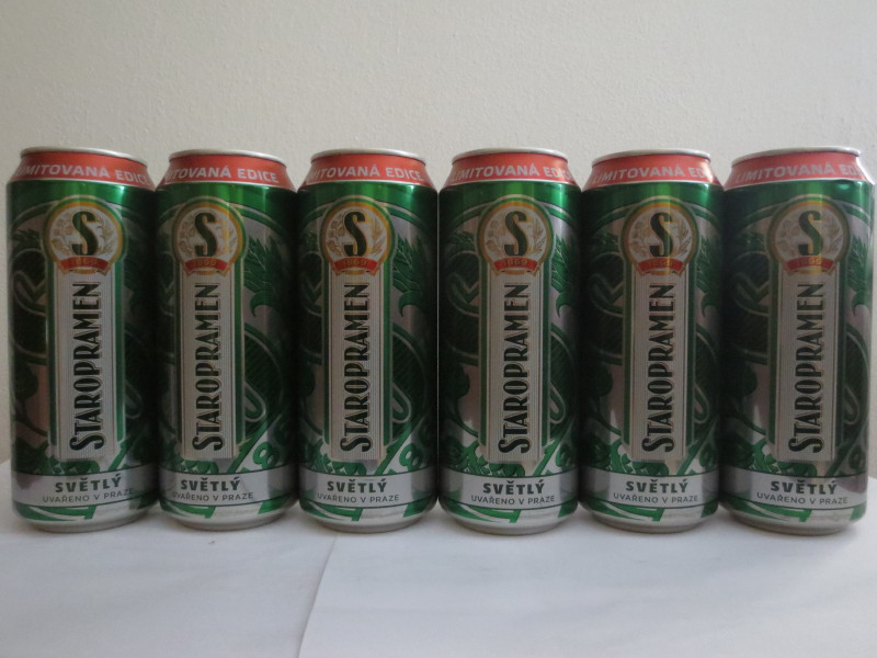 STAROPRAMEN kompletní série měst 2015 (50cl) (B/O)