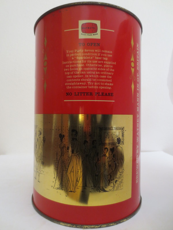 WATNEYS Party Seven DRAUGHT BITTER (386cl) Nr.1