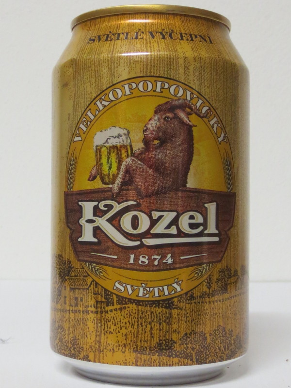 SVĚTLÉ VÝČEPNÍ VELKOPOPOVICKÝ Kozel 1874 SVĚTLÝ (33cl) č.3