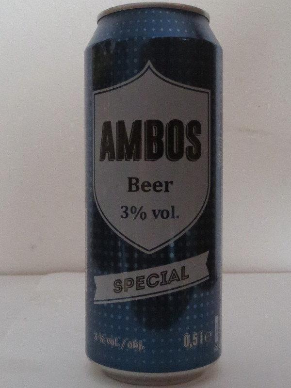 AMBOS Beer 3% vol. SPECIAL (50cl)