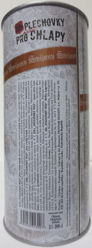 Svijany SVIJANSKÝ MÁZ Soukromý pivovar 1564 (200cl) Nr.1
