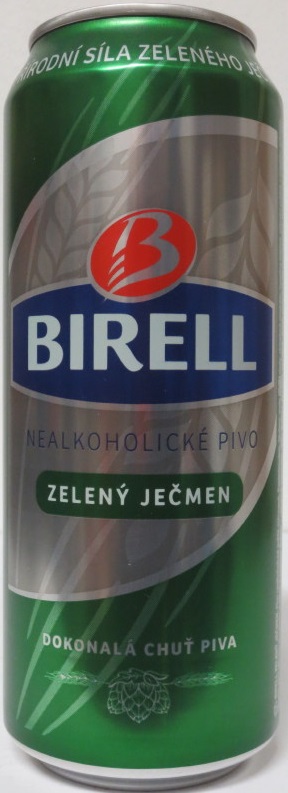 BIRELL NEALKOHOLICKÉ PIVO ZELENÝ JAČMEŇ (50cl) (B/O) č.1