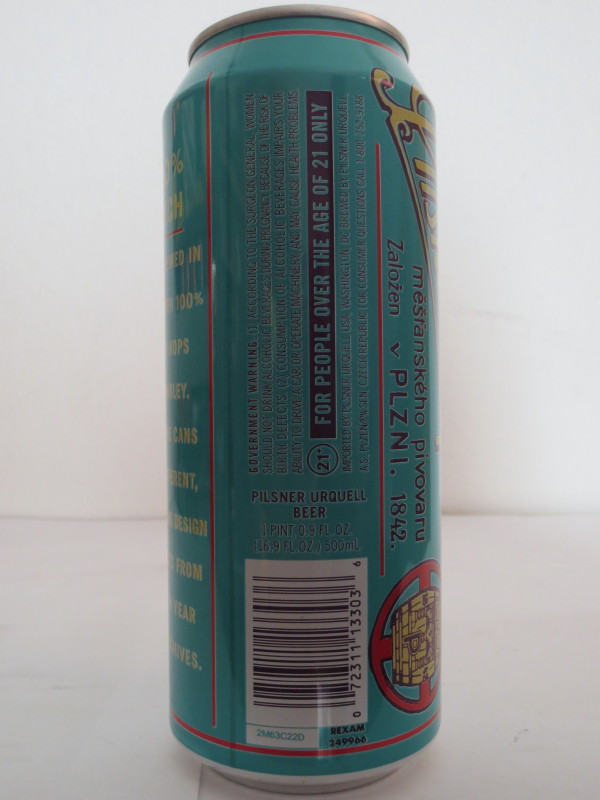 Pilsner Urquell VILÁGOS SÖR (50cl) (T/O)