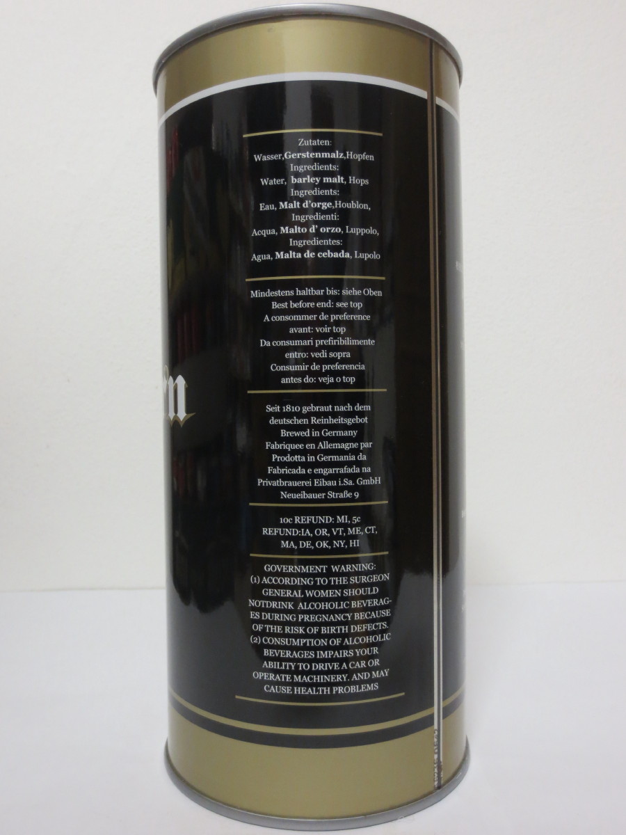 Hohenzoller Premium QUALITY SCHWARZ BIER FROM GERMANY (200cl)