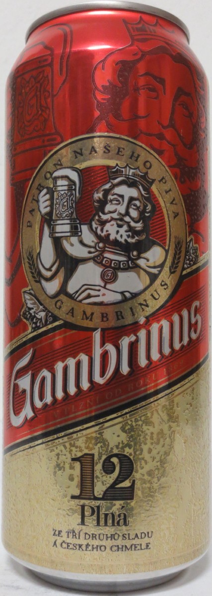 Gambrinus 12 Plná (SK) (50cl) (B-O) č.1
