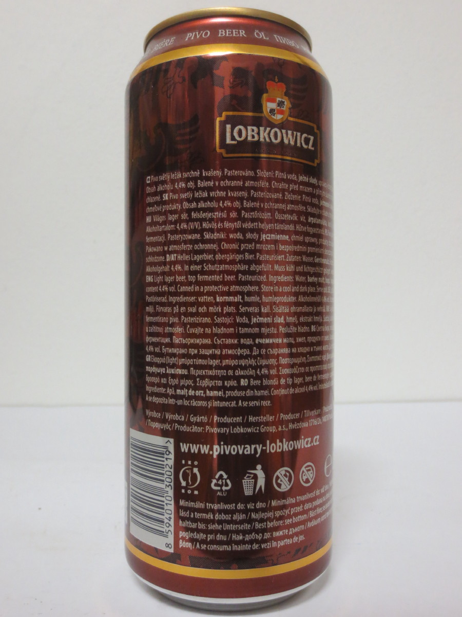 LOBKOWICZ ALE PREMIUM (50cl) (B/O)