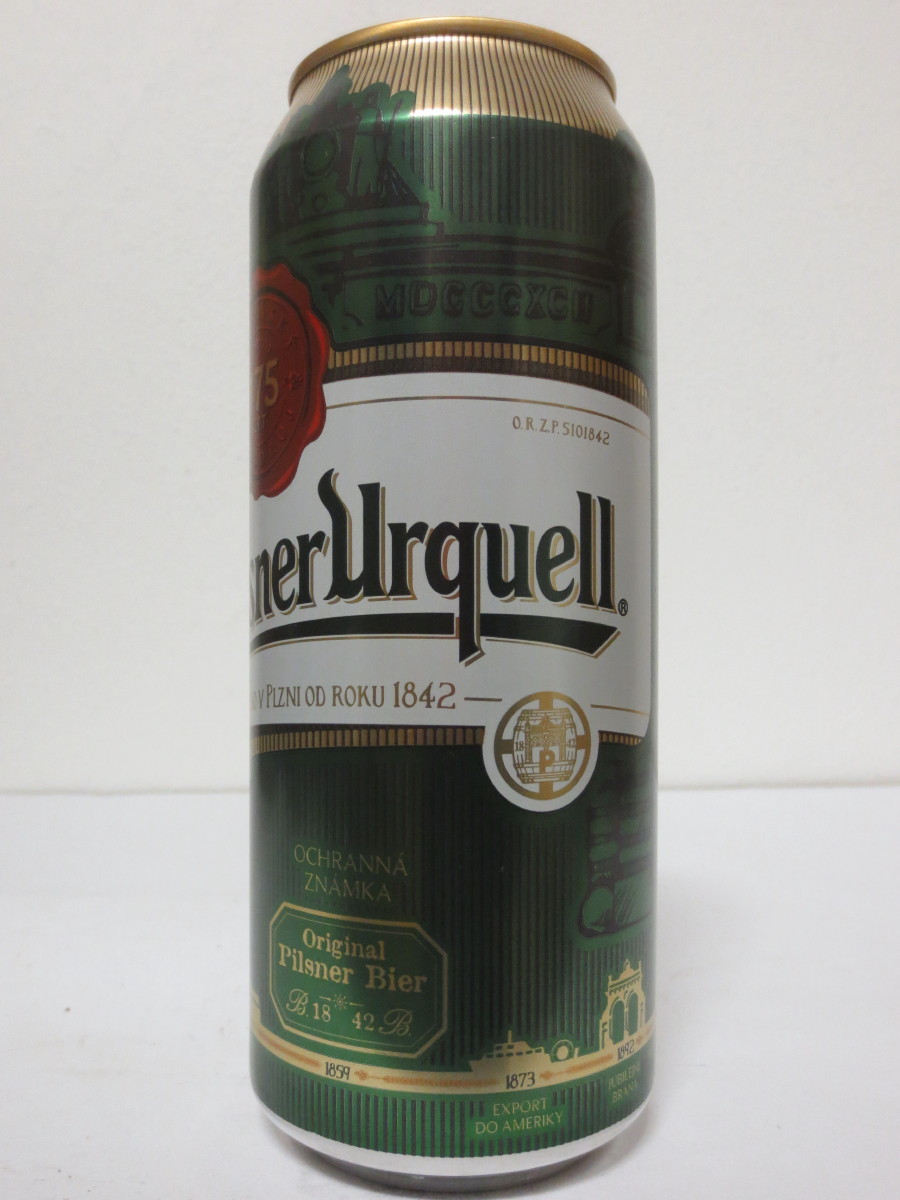 Pilsner Urquell 175 let - série 2017 - 1859 OCHRANÁ ZNÁKA (50cl) (B/O)