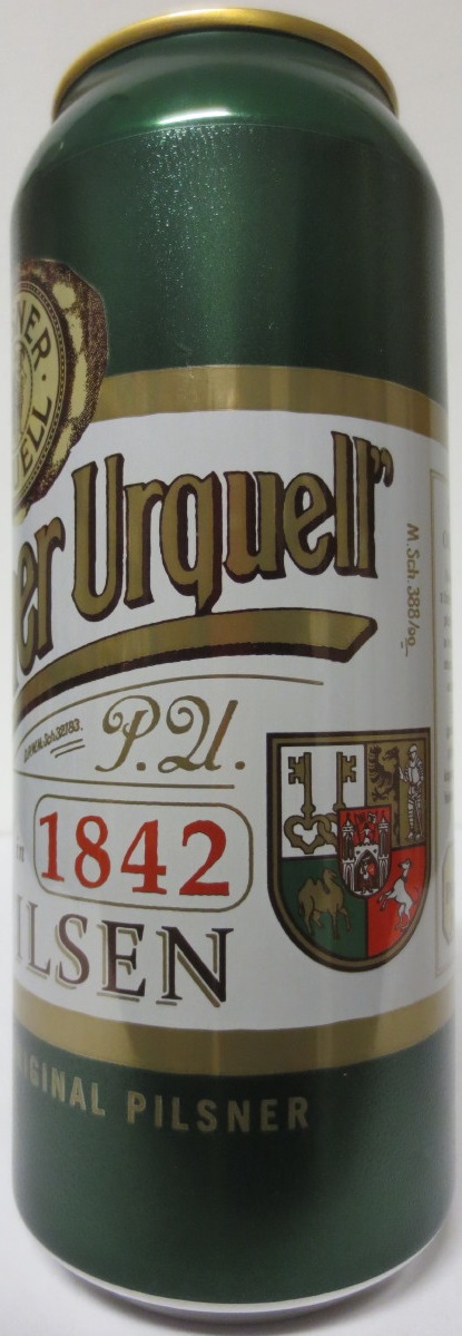 Pilsner Urquell Brewed 1842 IN PILSEN (50cl) (B/O)