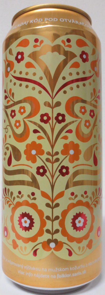 ŠARIŠ 12% ZLATÁ (50cl) (B/O)