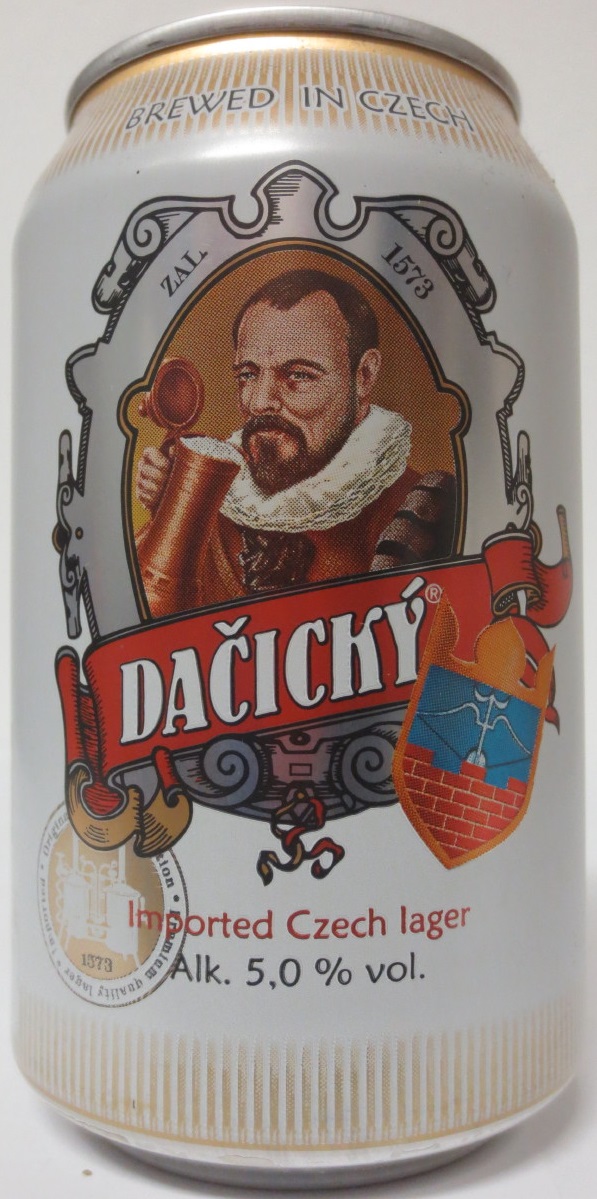 DAČICKÝ Imported Czech lager Alk. 5,0% vol. (33cl) (B/O)