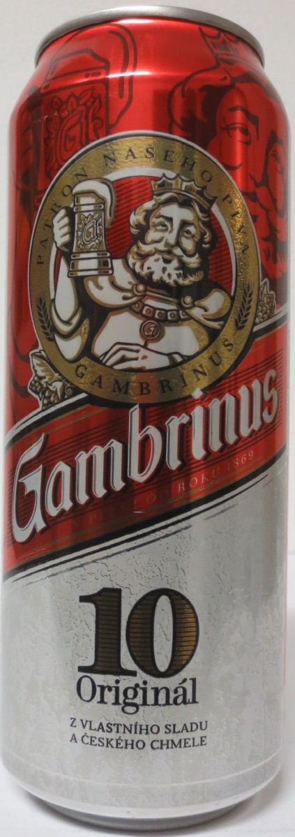 Gambrinus 10 Original č.3 (50cl) (B/O)