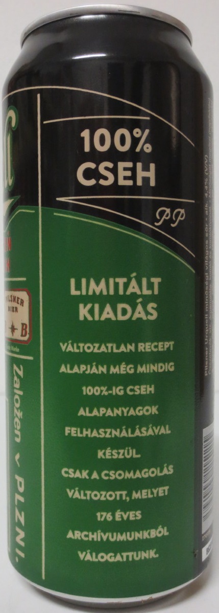 Pilsner Urquell 1842 PLZNI. (50cl) (B/O)