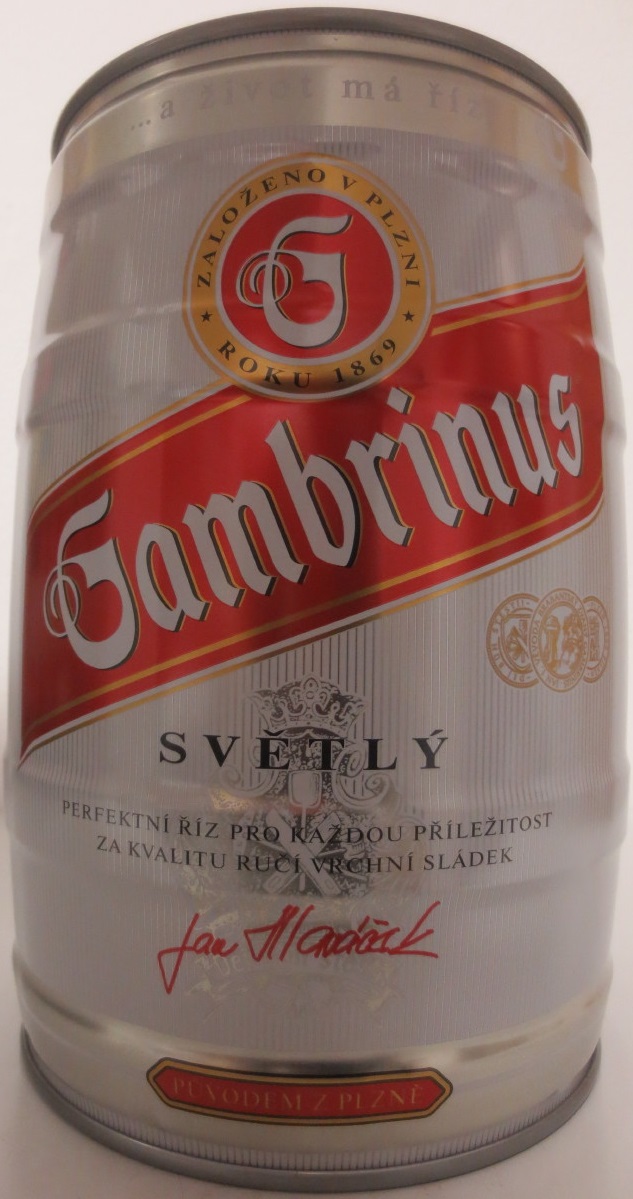 Gambrinus SVĚTLÝ Jan Hlaváček č.2