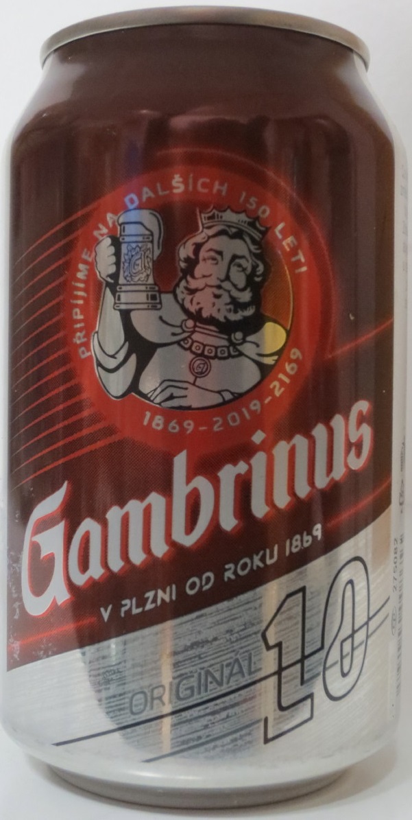 Gambrinus ORIGINÁL 10 150 (33cl) (B/O)