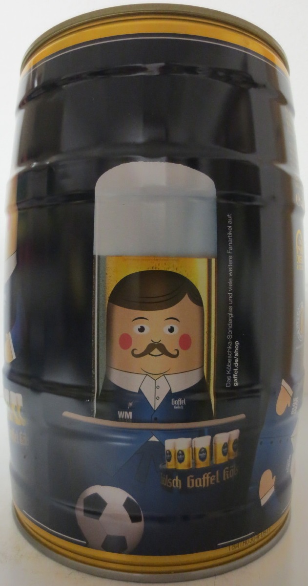 Gaffel kölsch WM2018 (5L) Nr.1