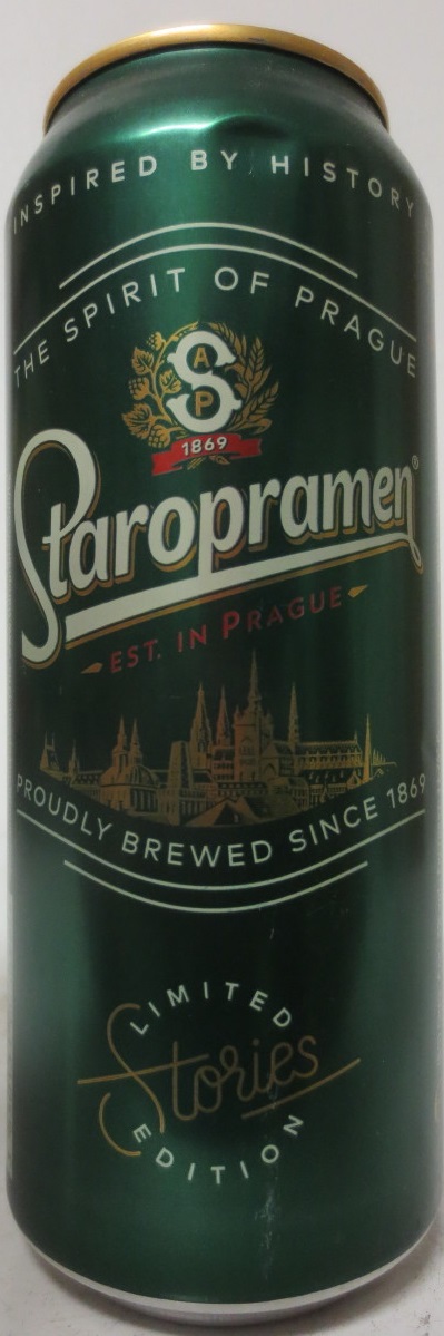 Staropramen EST IN PRAGUE LIMITED Stories EDITION (50cl) (B/O) č.3/6