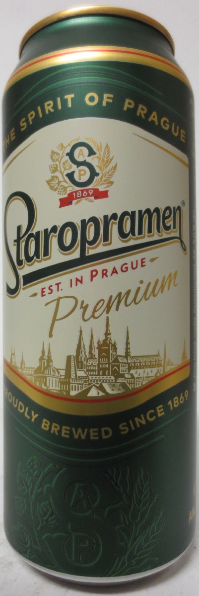 Staropramen - EST. IN PRAGUE - Premium (SK) (50cl) (B/O) č.1