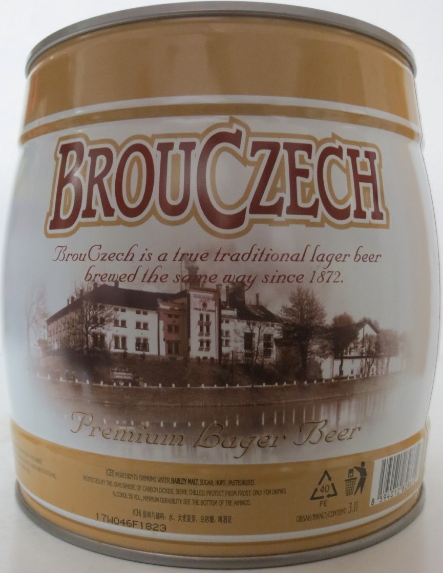 BROUCZECH Premium Lager Beer (3,1L) č.2