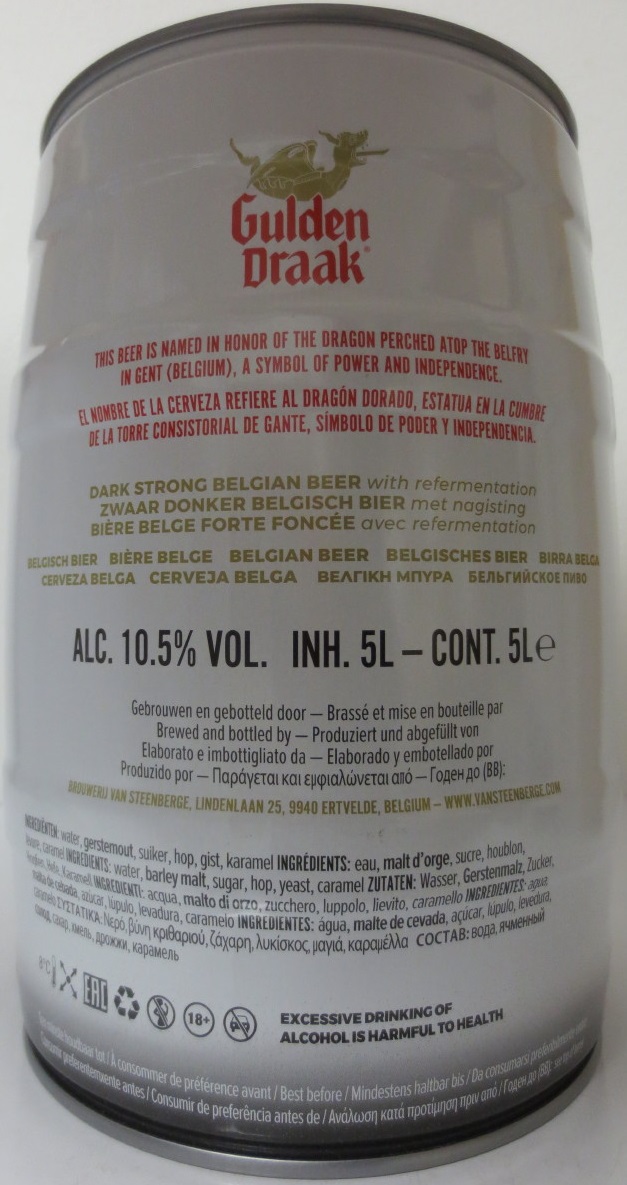 Gulden Draak CLASSIC (5L) Nr.1 